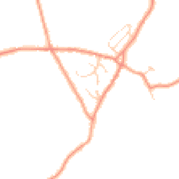 Daytime road noise heatmap for S42 7EX