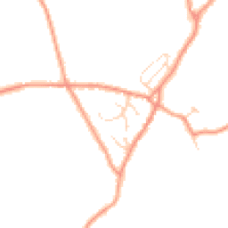 Daytime road noise heatmap for S42 7EY