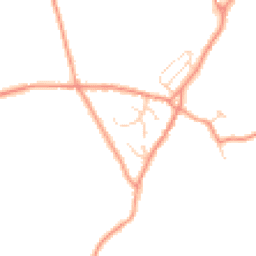 Daytime road noise heatmap for S42 7EZ