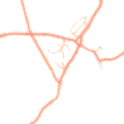 Daytime road noise heatmap for S42 7HX