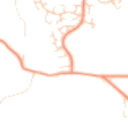 Daytime road noise heatmap for S42 7JB