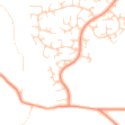 Daytime road noise heatmap for S42 7JL