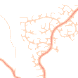 Daytime road noise heatmap for S42 7JX