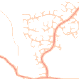 Daytime road noise heatmap for S42 7JY