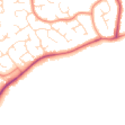 Daytime road noise heatmap for S42 7LD