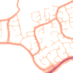 Daytime road noise heatmap for S42 7LY