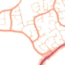 Daytime road noise heatmap for S42 7NQ
