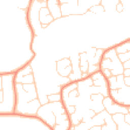 Daytime road noise heatmap for S42 7NT