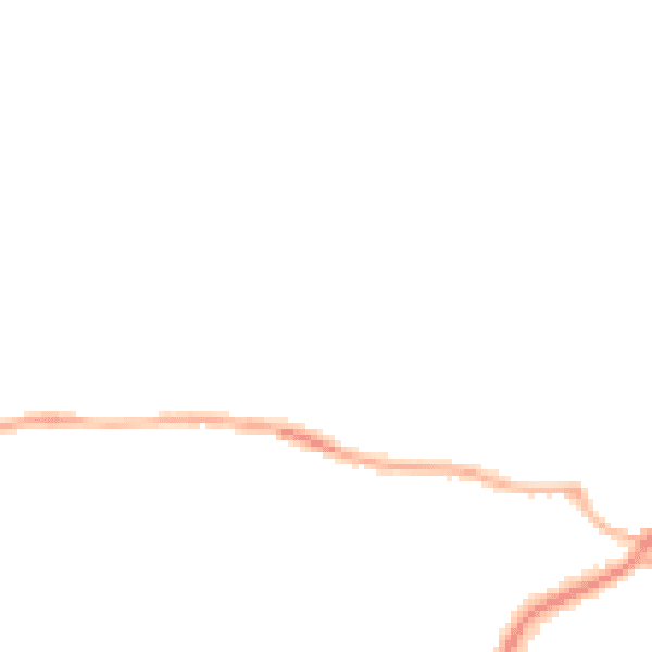Night-time road noise heatmap for S43 1LD