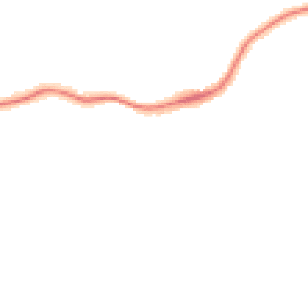 Night-time road noise heatmap for S43 3TB