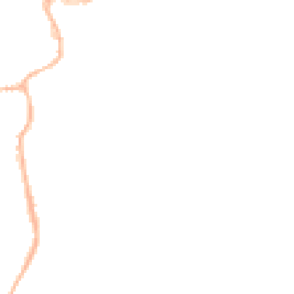 Night-time road noise heatmap for S43 4BB