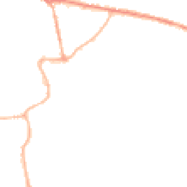 Night-time road noise heatmap for S43 4BG