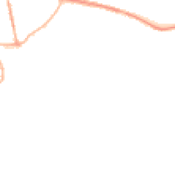Night-time road noise heatmap for S43 4LN