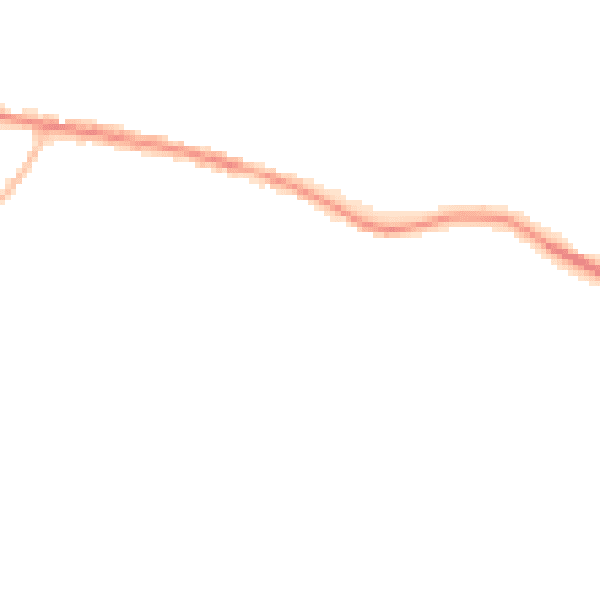 Night-time road noise heatmap for S43 4SJ