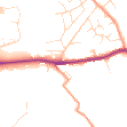 Daytime road noise heatmap for S44 5AA