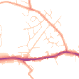 Daytime road noise heatmap for S44 5AH