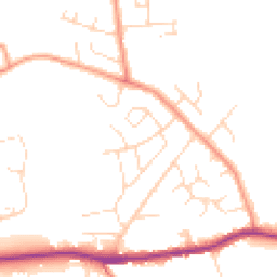 Daytime road noise heatmap for S44 5AT