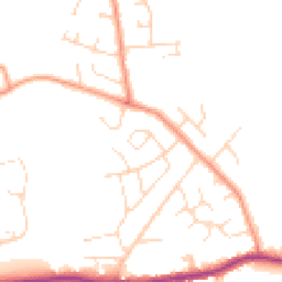 Daytime road noise heatmap for S44 5AX