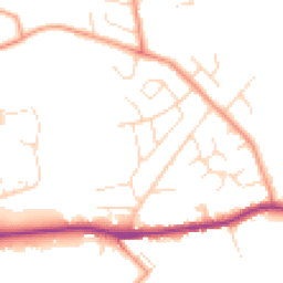 Daytime road noise heatmap for S44 5BG
