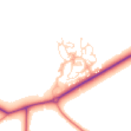 Daytime road noise heatmap for S44 5BS