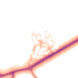 Daytime road noise heatmap for S44 5BU