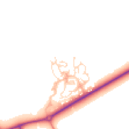 Daytime road noise heatmap for S44 5BW