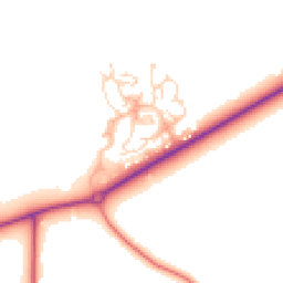 Daytime road noise heatmap for S44 5BY