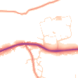 Daytime road noise heatmap for S44 5DX