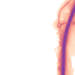 Night-time road noise heatmap for S44 5EG