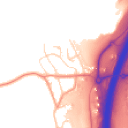 Daytime road noise heatmap for S44 5EZ