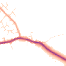 Daytime road noise heatmap for S44 5FL