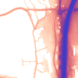 Daytime road noise heatmap for S44 5FN