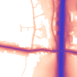 Daytime road noise heatmap for S44 5FR