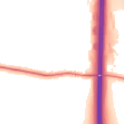 Night-time road noise heatmap for S44 5HW