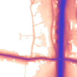 Daytime road noise heatmap for S44 5JJ