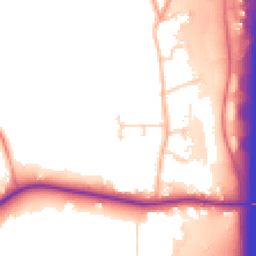 Daytime road noise heatmap for S44 5JL