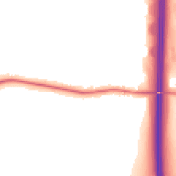 Night-time road noise heatmap for S44 5JU