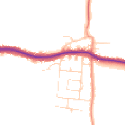 Daytime road noise heatmap for S44 5LA