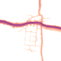 Daytime road noise heatmap for S44 5LB