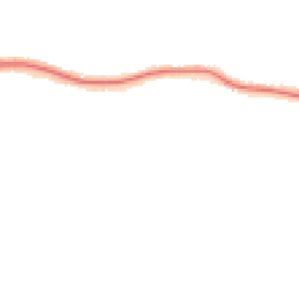 Night-time road noise heatmap for S44 5LF