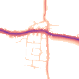 Daytime road noise heatmap for S44 5LR