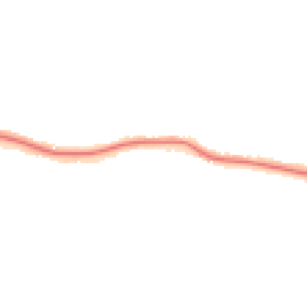 Night-time road noise heatmap for S44 5NT