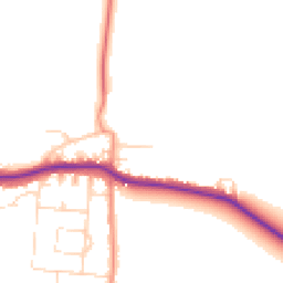 Daytime road noise heatmap for S44 5PZ
