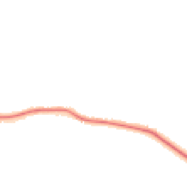 Night-time road noise heatmap for S44 5PZ