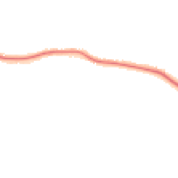 Night-time road noise heatmap for S44 5QF