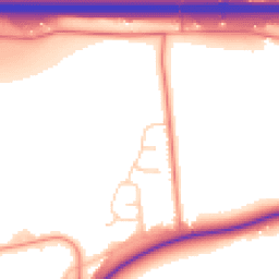 Daytime road noise heatmap for S44 5QX