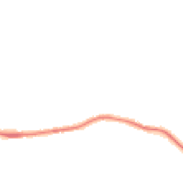 Night-time road noise heatmap for S44 5TL