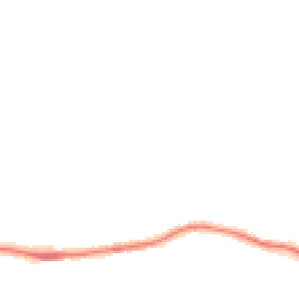 Night-time road noise heatmap for S44 5TP