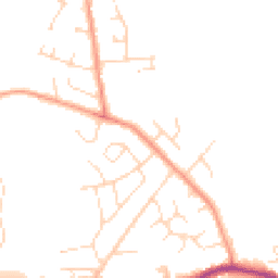 Daytime road noise heatmap for S44 5TU