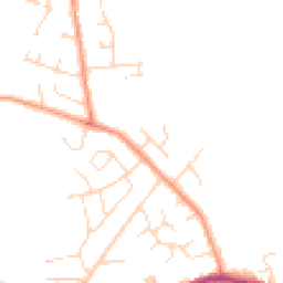 Daytime road noise heatmap for S44 5TX